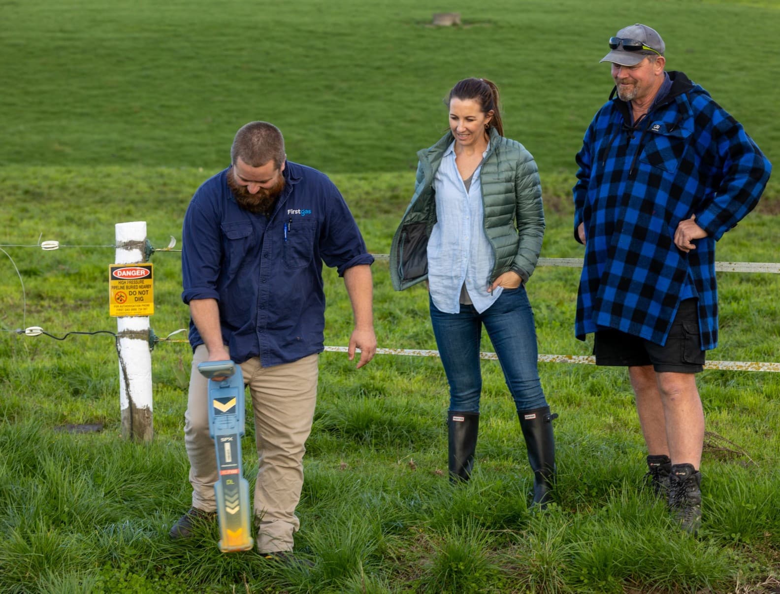 Locating with landowners